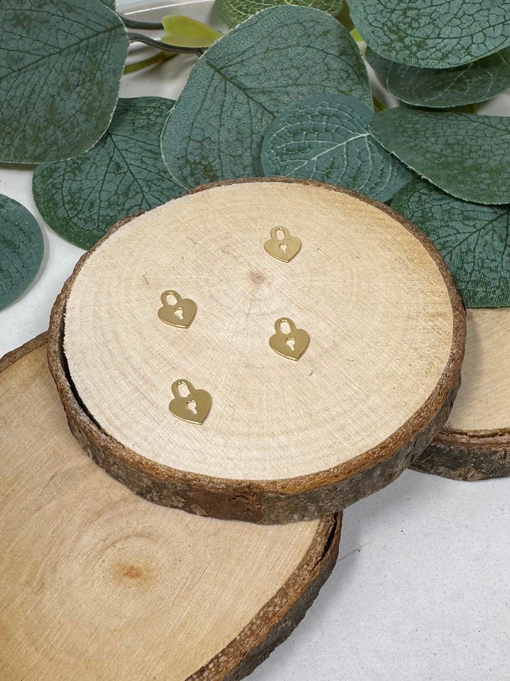 Lock Charm - 14k Gold Filled