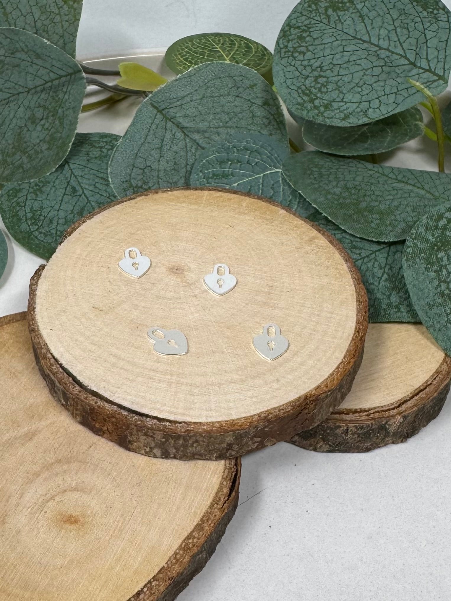 Lock Charm - 925 Sterling Silver