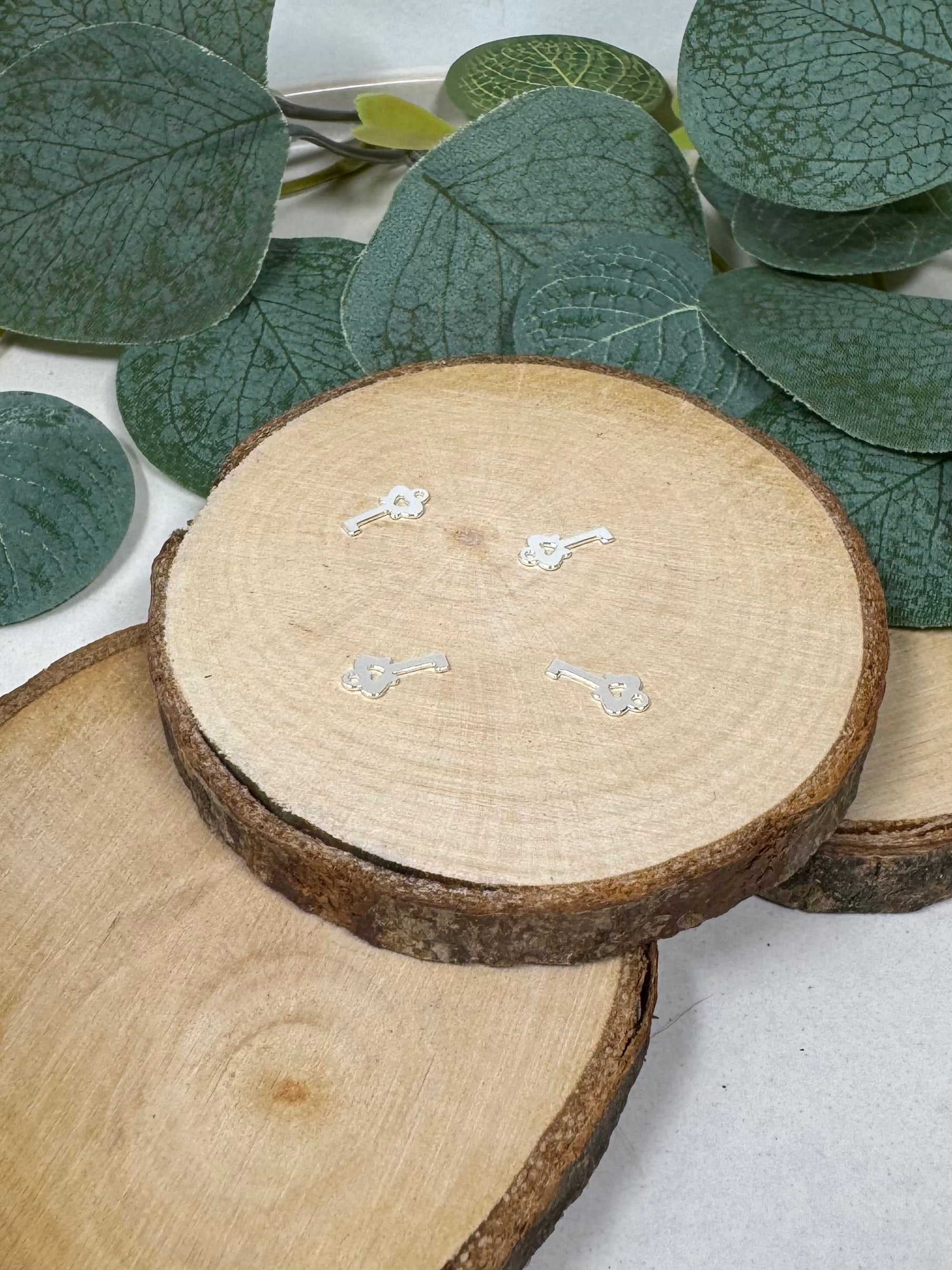 Key Charm - 925 Sterling Silver