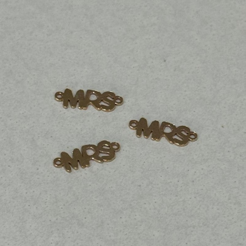 'Mrs' Connector - 14k Gold Filled