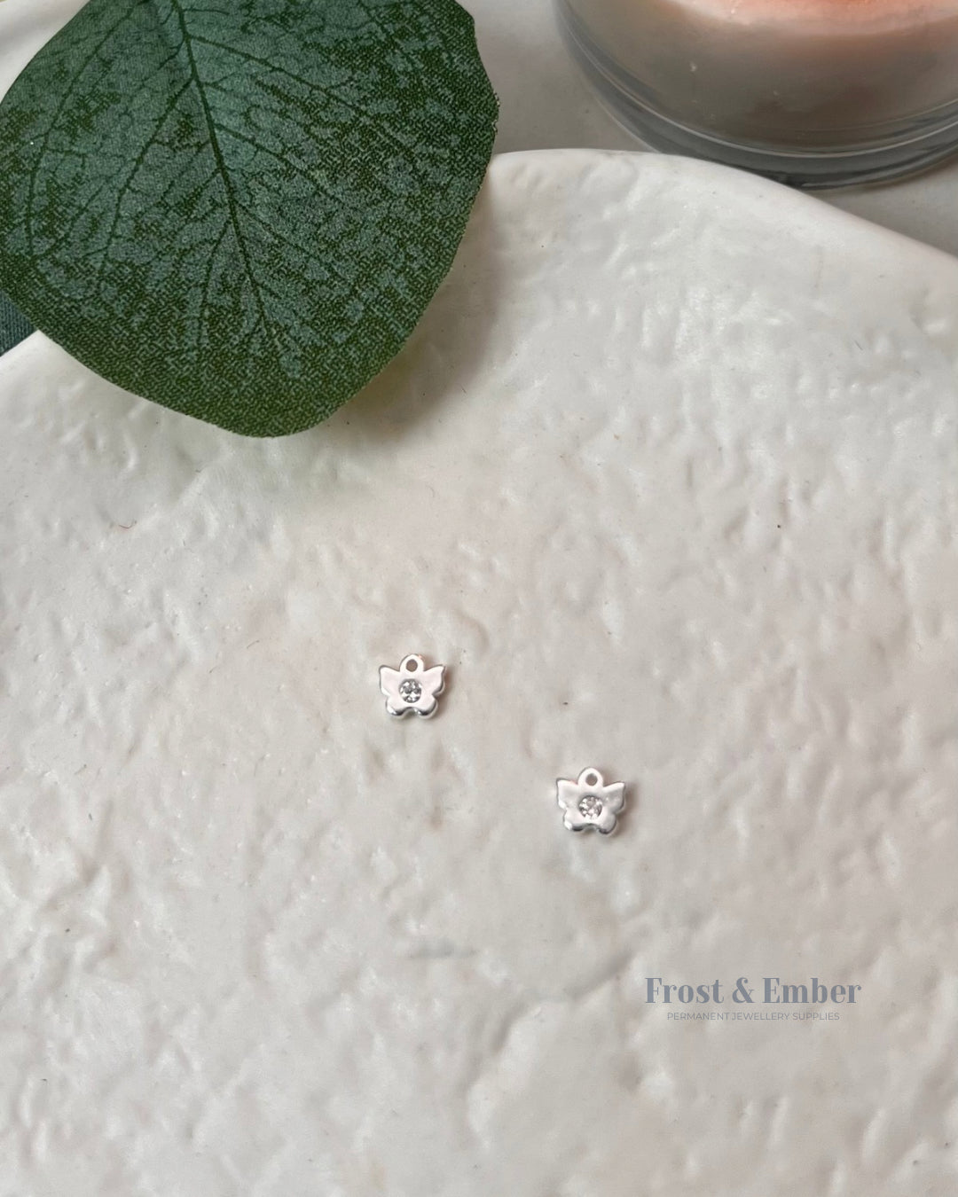 Butterfly Charm - 925 Sterling Silver