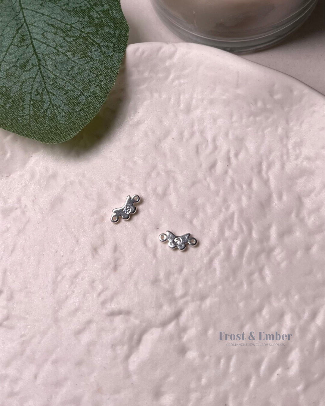 Butterfly Connector - 925 Sterling Silver